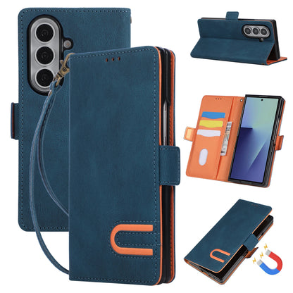Retro Leather Flip Wallet Case for Samsung Galaxy Z Fold 8 Ultra 7 6 5 4 3 Fold8 Fold7 Fold6 Fold5 Card Holder Stand Phone Cover