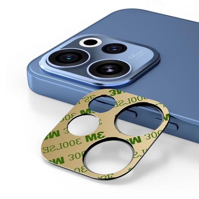 Aluminum Metal Rear Camera Protectors for OPPO Reno 15F 15FS Lens Cover For Reno15F Hollow Lens Ring Film