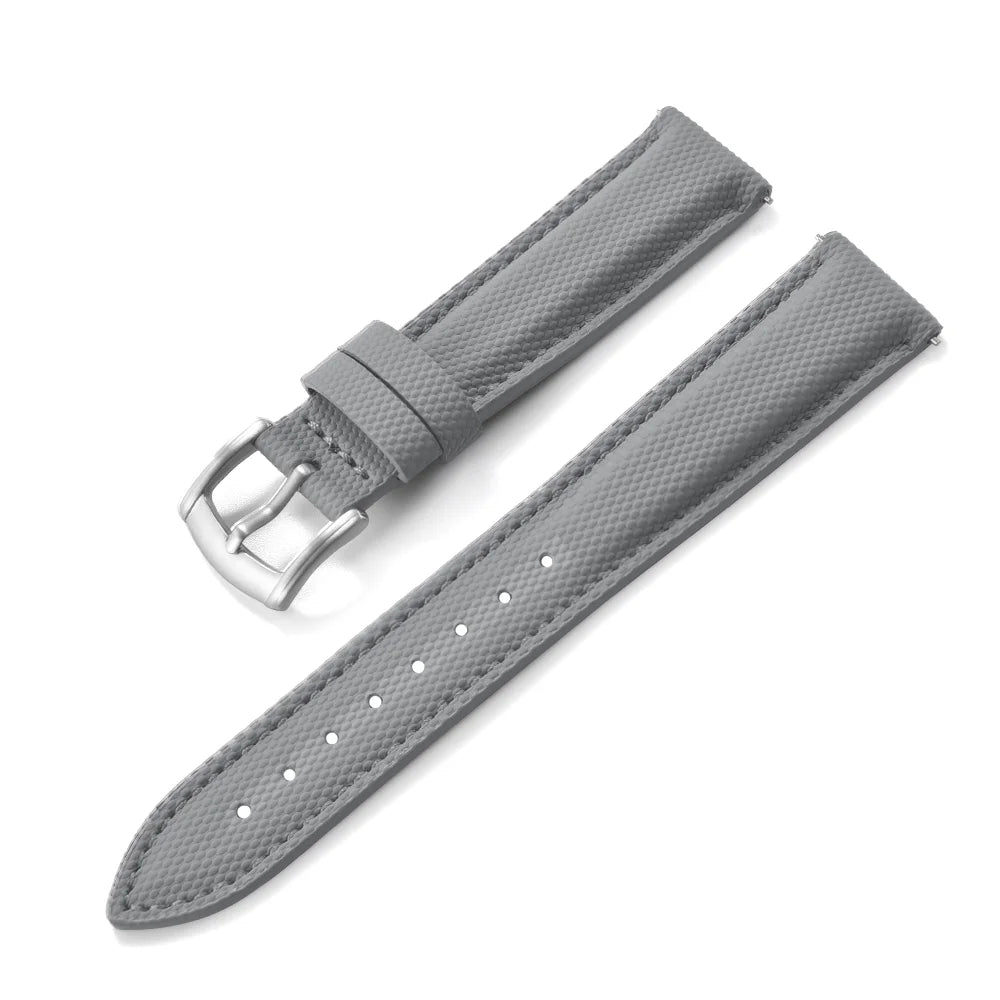 NATOBELT Sailcloth Watch Strap 18mm 19mm 20mm 22mm PVC Watch Strap Nylon Watchband Quick Release Sport Wristband Accessories