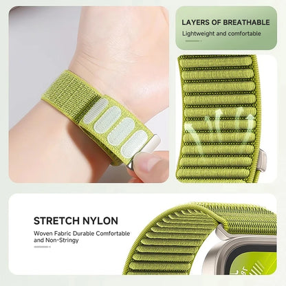 Sports Nylon Strap for Huawei Watch Fit 5 5Pro Smartwatch Woven Loop Wristband for Huawei Watch Fit3/4/4Pro Replacement Bracelet