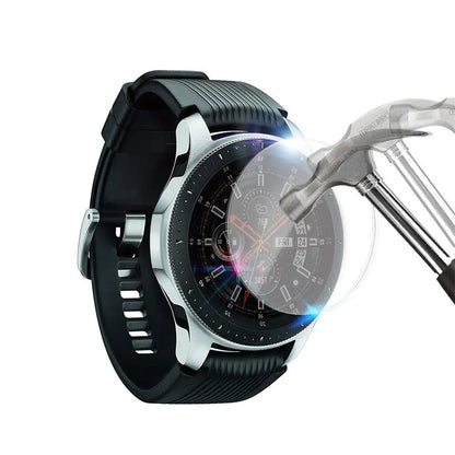2Pcs 24mm to 43mm Watch Tempered Glass Screen Protector Smart Watch Protective Screen Film Guard Anti Scratch Crystal