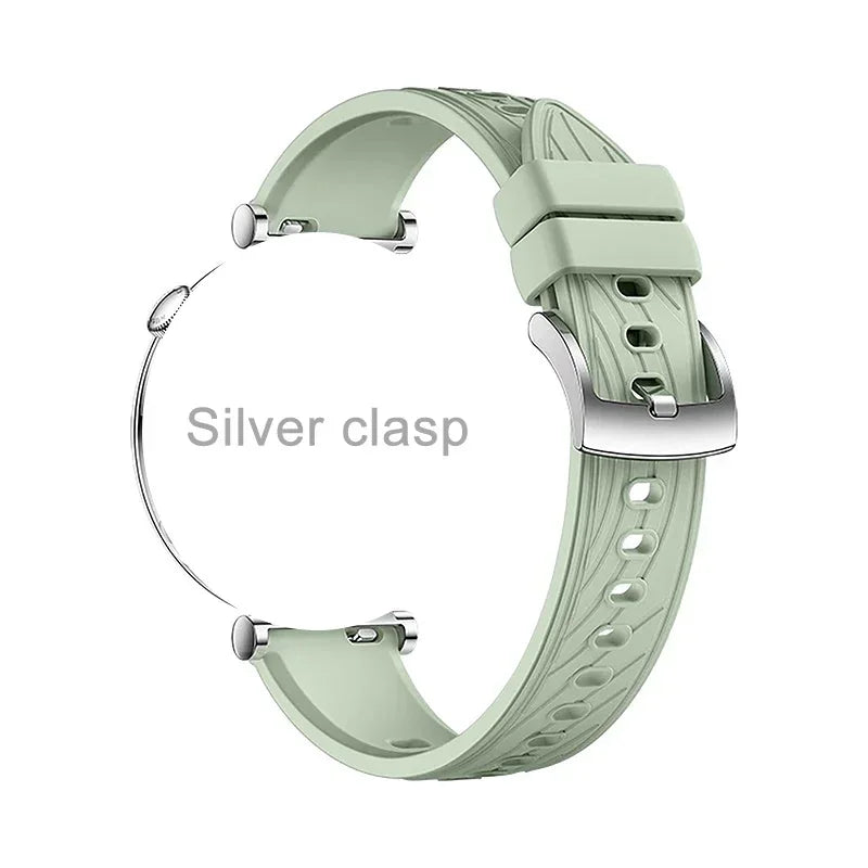 18mm Band for Xiaomi S4 41mm Sport Breathable Adjustable Band for Xiaomi S4 41mm Men Women Rubber Accessroeis Watch Strap