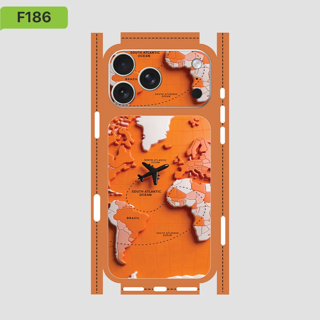 Custom Premium Full Wrap Vinyl Stickers For iPhone 17 16 15 14 Pro Max – Custom Skins Full Cover Back Film for IPhone17Pro Max