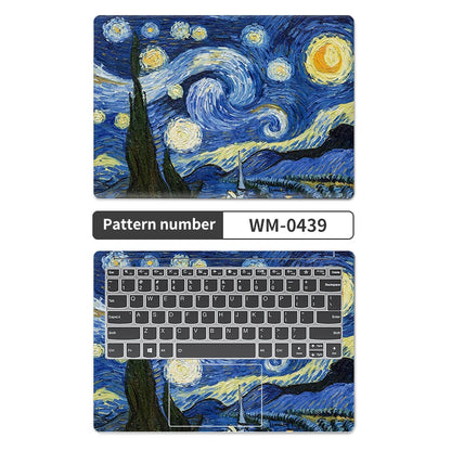 Universal Laptop Stickers Skins Vinly Protective Sticker 13/14/15/17inch 2pc Skin for Macbook/Lenovo/HP/Asus/Dell/Acer Decal