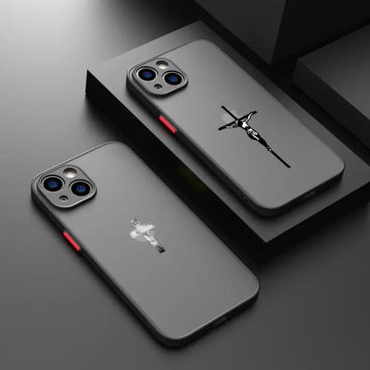 Verse of The Christian Bible Jesus Phone Case For iPhone 17 16 15 14 13 12 11 Pro Max Mini SE 7 8 Plus Air Shockproof Hard Cover