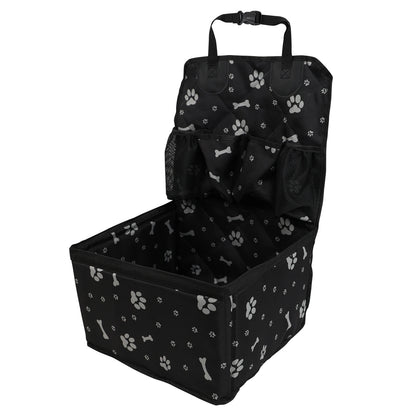 Dog Car Seat with Storage Pocket,Travel Dog Bag Cover Folding Hammock Pet Carriers and Travel Gear for Small Medium Dog Supplies