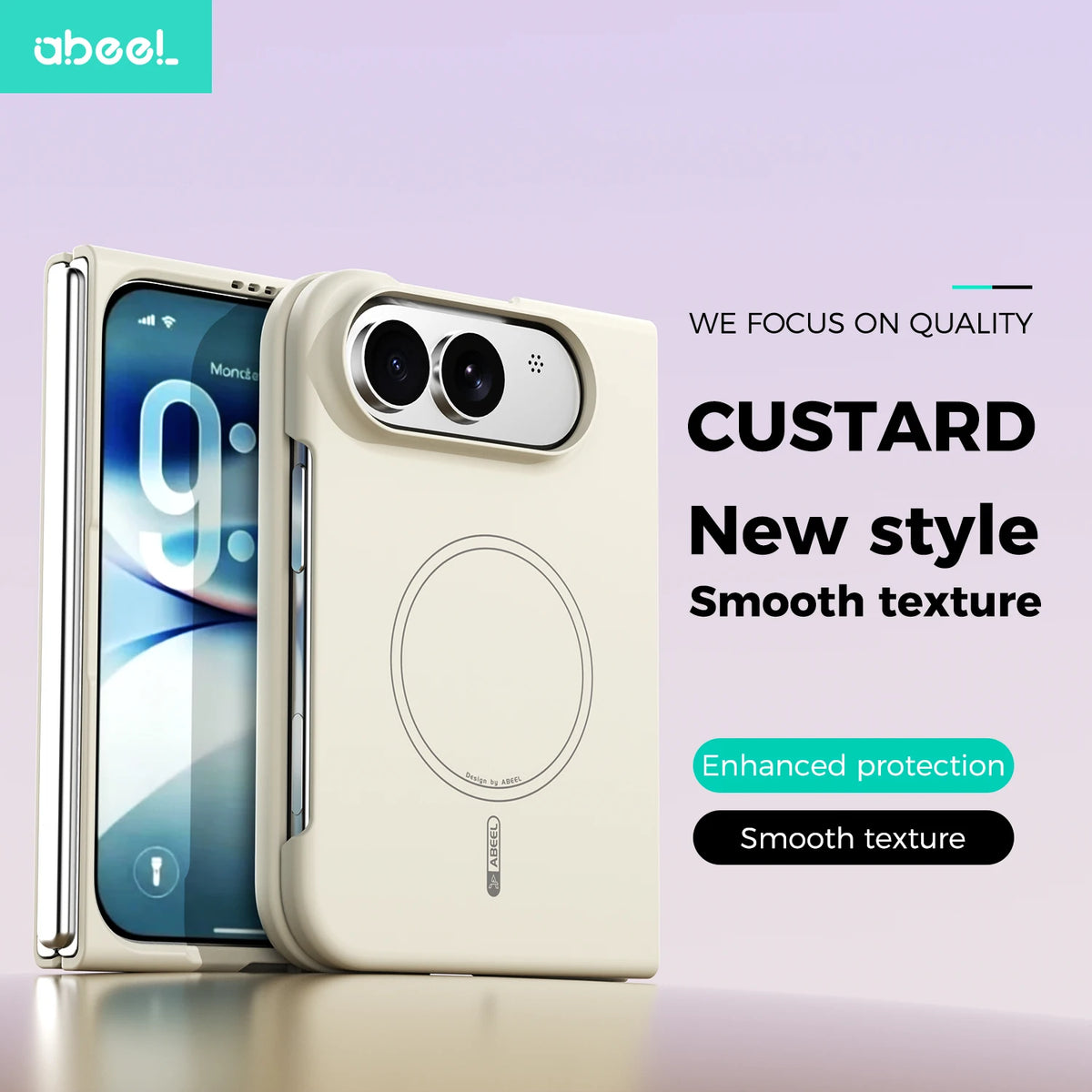 Magnetic for Magsafe Wireless Charge Liquid Silicone Case for iPhone Duo 18Fold iPhoneUltra Full Protect Shell Soft Back Cover