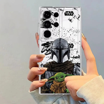 S-Stars Wars Cool Hero Phone Cover Case for Samsung Galaxy S26 S21 S22 FE S25 Edge Note 20 Ultra 10 S20 Plus S23 Ultra S24