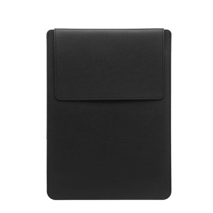 Portable Leather Laptop Sleeve Case Bag for Macbook Air 12 13 14 15 16 Inch M5 M4 M3 M2 Chip Mac Book Pro Adjustable Stand Cover