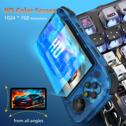 R46H Retro Handheld Game Console Linux System 4.2Inch IPS Portable Pocket Player 128G 29K Games Video Gaming Kids Gifts R36S MAX