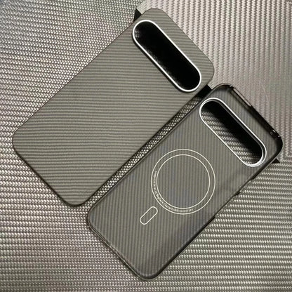 600D Real Aramid Kevlar Carbon Fiber Phone Case For Magsafe Google Pixel 10 9 Pro XL Ultra-thin Wireless Charging Protect Cover
