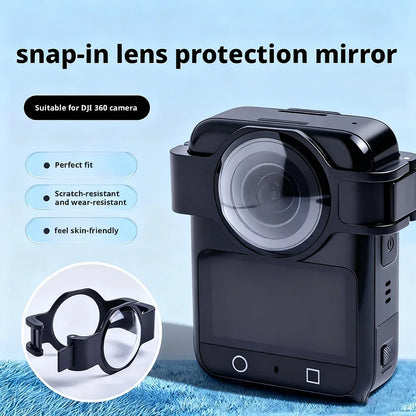 For DJI OSMO360 Optical Plastic Lens Protector Anti Scratch Camera Lens Protection Cover
