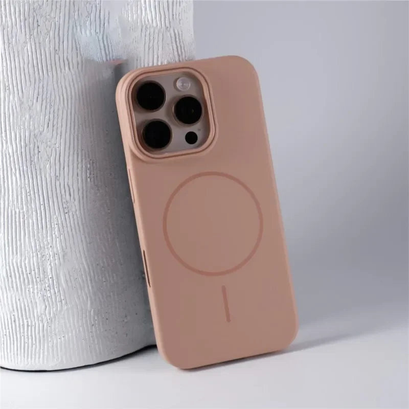 Original For Magsafe Magnetic Case for iPhone 17 Air 16 E 15 14 Plus 13 12 Mini 11 Pro XR XS Max Shockproof Matte Hard PC Cover
