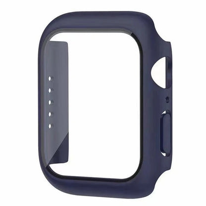 Glass+Cover For Apple Watch case11 10 9 8 7 6 SE 5 Ultra Accessorie Screen Protector iWatch serie 44mm 40mm 49 41 45mm 42mm 46mm