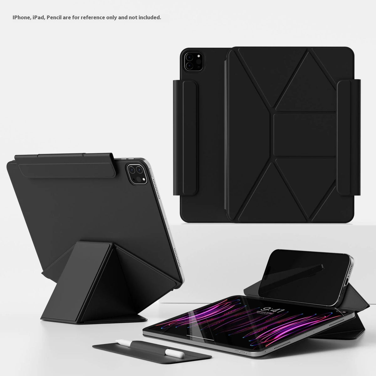 For 2025 iPad A16 11th Case for 2024 iPad Air 11 10.9 Pro 11 13 inch Magnetic Case for iPad Mini 6 7 Back Case