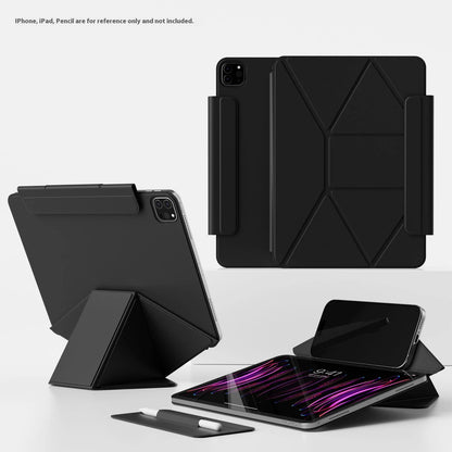 For 2025 iPad A16 11th Case for 2024 iPad Air 11 10.9 Pro 11 13 inch Magnetic Case for iPad Mini 6 7 Back Case