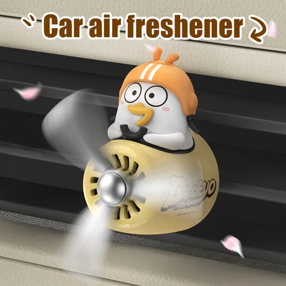 No perfume DIY fragrance cute duck pilot car air fresheners vent clip aroma diffuser interior accessories decorations ornaments