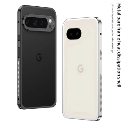 Aluminium Frame Metal Bumper Hard Case for Google Pixel 10 9 8 7 Pro Pixel 9 Pro XL Pixel 10Pro XL IPones Soft Inner Phone Cover