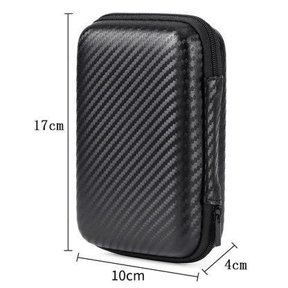 Portable Zipper Earphone Case Bag for Airpod Earpods KZ BA10 AS10 ES4 Charging Cable Accessories Mini Carrying Storage Bag Pouch