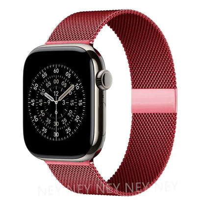 Milanese loop strap For Apple Watch band 11 46mm 44mm 40mm 41mm 42mm 45mm bracelet iwatch series 10 8 7 6 5 4 SE 9 Ultra 3 49mm
