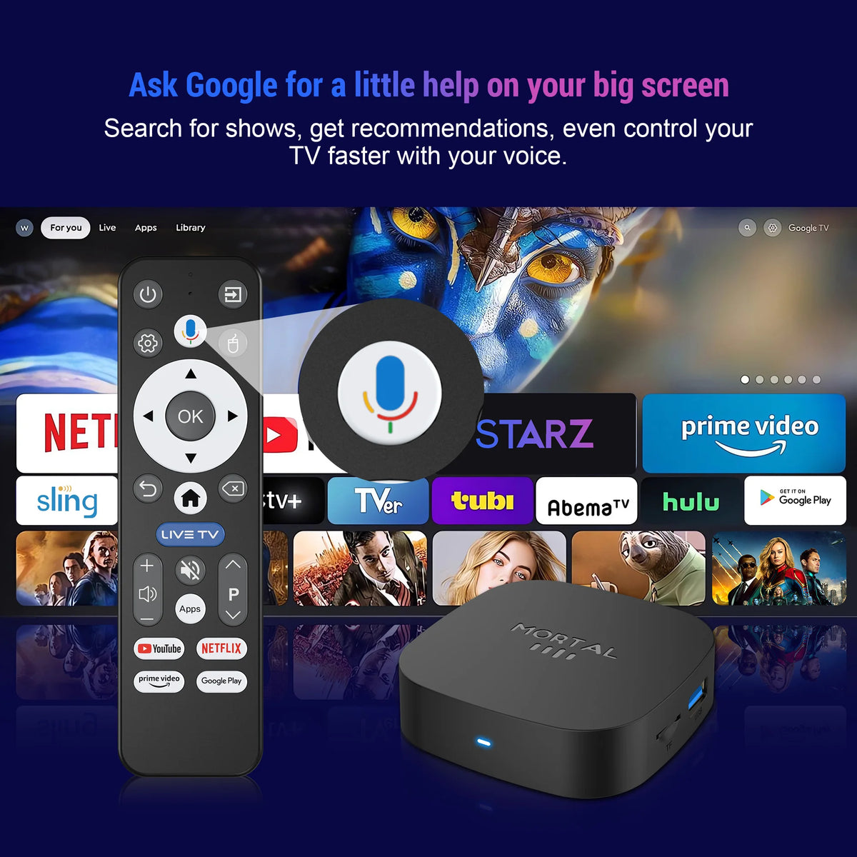 2026 Best-Selling Smart TV Box Android 16 Ultra HD Video Output Set-Top Box Supports BT5.4 Wi-Fi 6 Netflix Streaming Player T1+