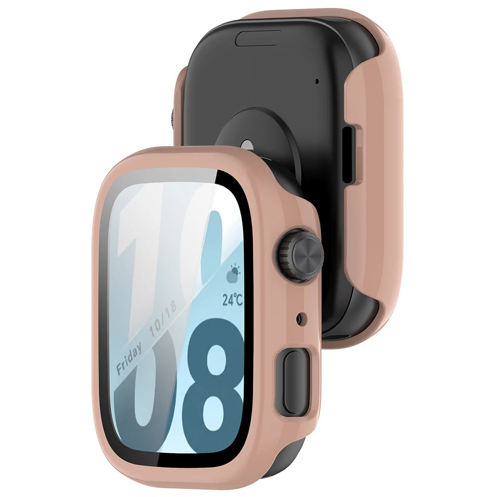 PC + Tempered Glass Case for Honor Watch X5i Smart Watch Strap Protective Cover Bumper For Honor Watch X5i Screen Protector