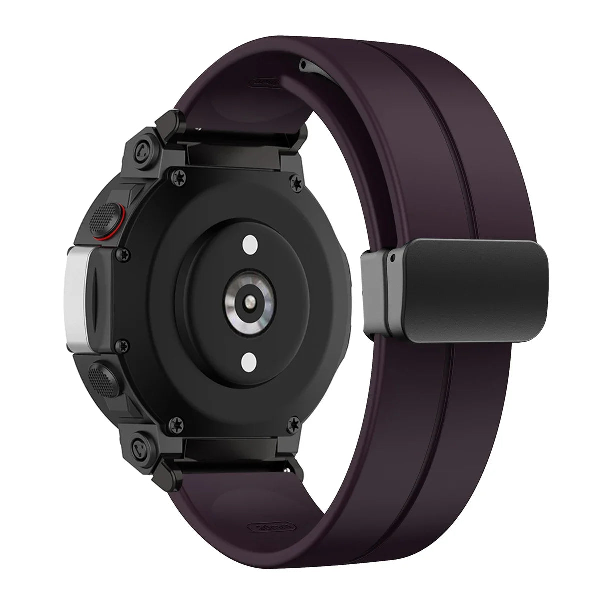 Magnetic Silicone Watch Band For Huami Amazfit T-Rex2 Strap Bracelet Replacement Wristband For Amazfit T Rex 2/3 Sport Watchband