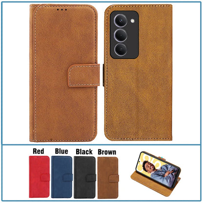 Flip Book Holster Case For Redmi 15 Phone Cover Leather Etui Redmi 15 Case Global Version Xiaomi Case Redmi 15 4G 5G Redmi15 Bag