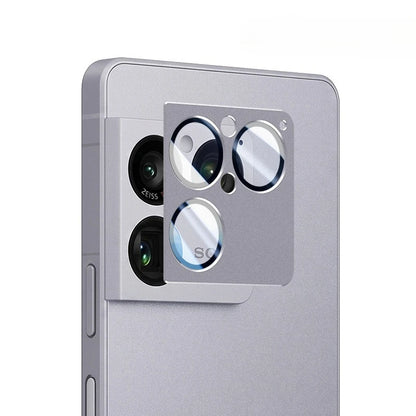For Sony Xperia 1 VIII 8th Metal Camera Bezel Protector For Sony Xperia1-VIII Camshield Armor Lens Glass Film Cover Sticker