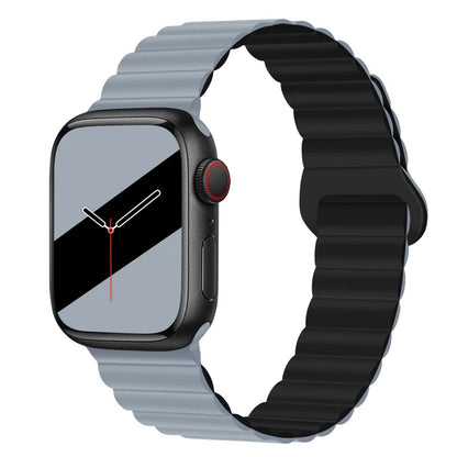 Magnetic Strap For Apple Watch Band 46mm 45mm 49mm 40mm 42mm 41mm Silicone Sport Bracelet iWatch Series Ultra 10 9 6 7 8 SE 44mm