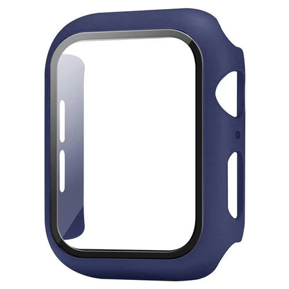 Glass+Cover For Apple Watch case 10 9 8 7 6 SE 5 iWatch Accessorie Screen Protector iWatch series 46mm 44mm 40mm 41 45mm 38 42mm