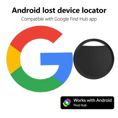 GPS Smart Tracker Tag Bluetooth Locator Anti-Lost Device Mobile Keys Pet Elderly Kids Finder Work with Android Google Find My