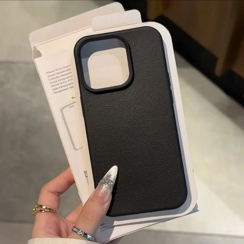 Soft Candy Lichee Pattern Silicone Case For iPhone 17 Air 16 11 12 13 14 15 Pro Max Cases For IPhone 16 Plus X XS XR 16E Cover