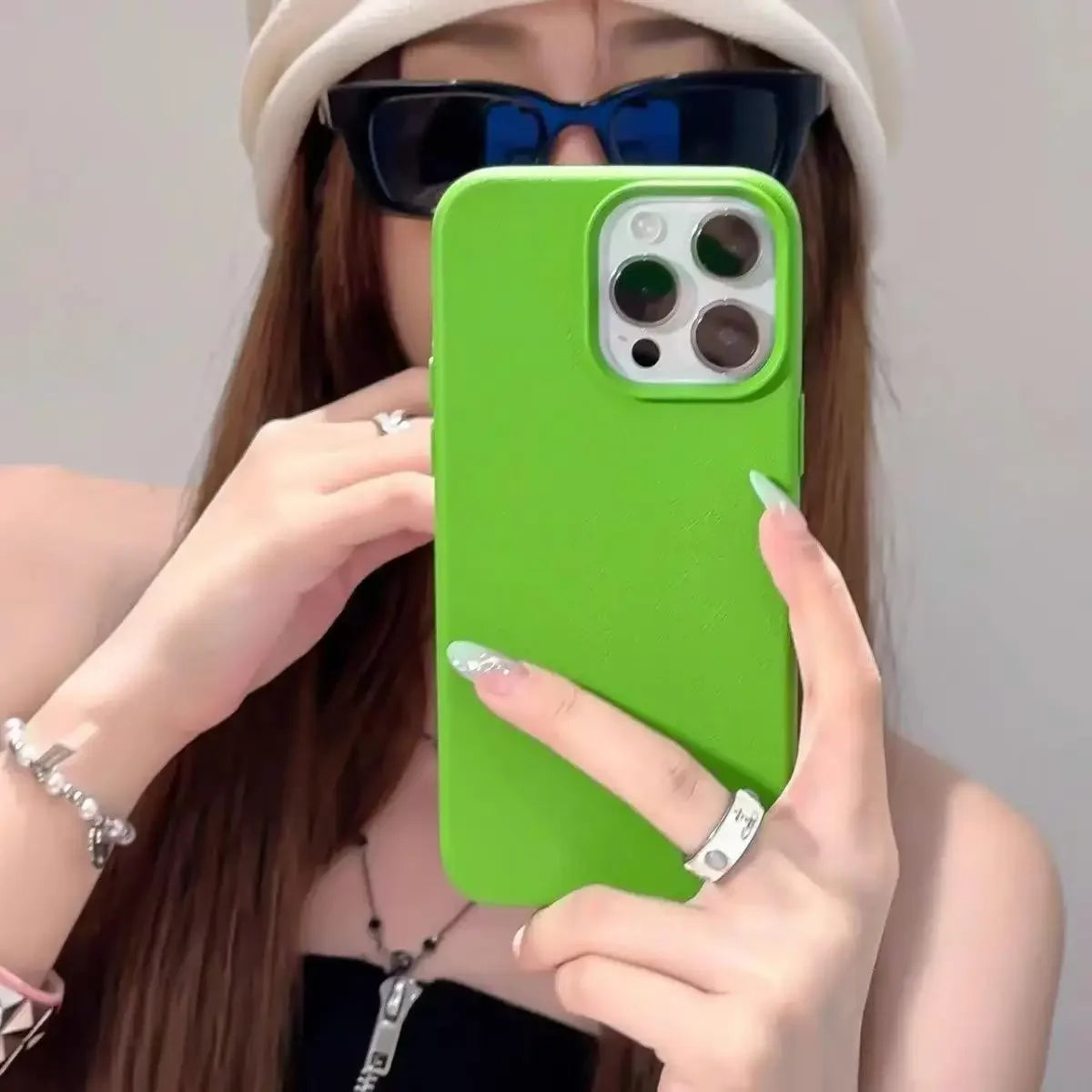 Soft Candy Lichee Pattern Silicone Case For iPhone 17 Air 16 11 12 13 14 15 Pro Max Cases For IPhone 16 Plus X XS XR 16E Cover