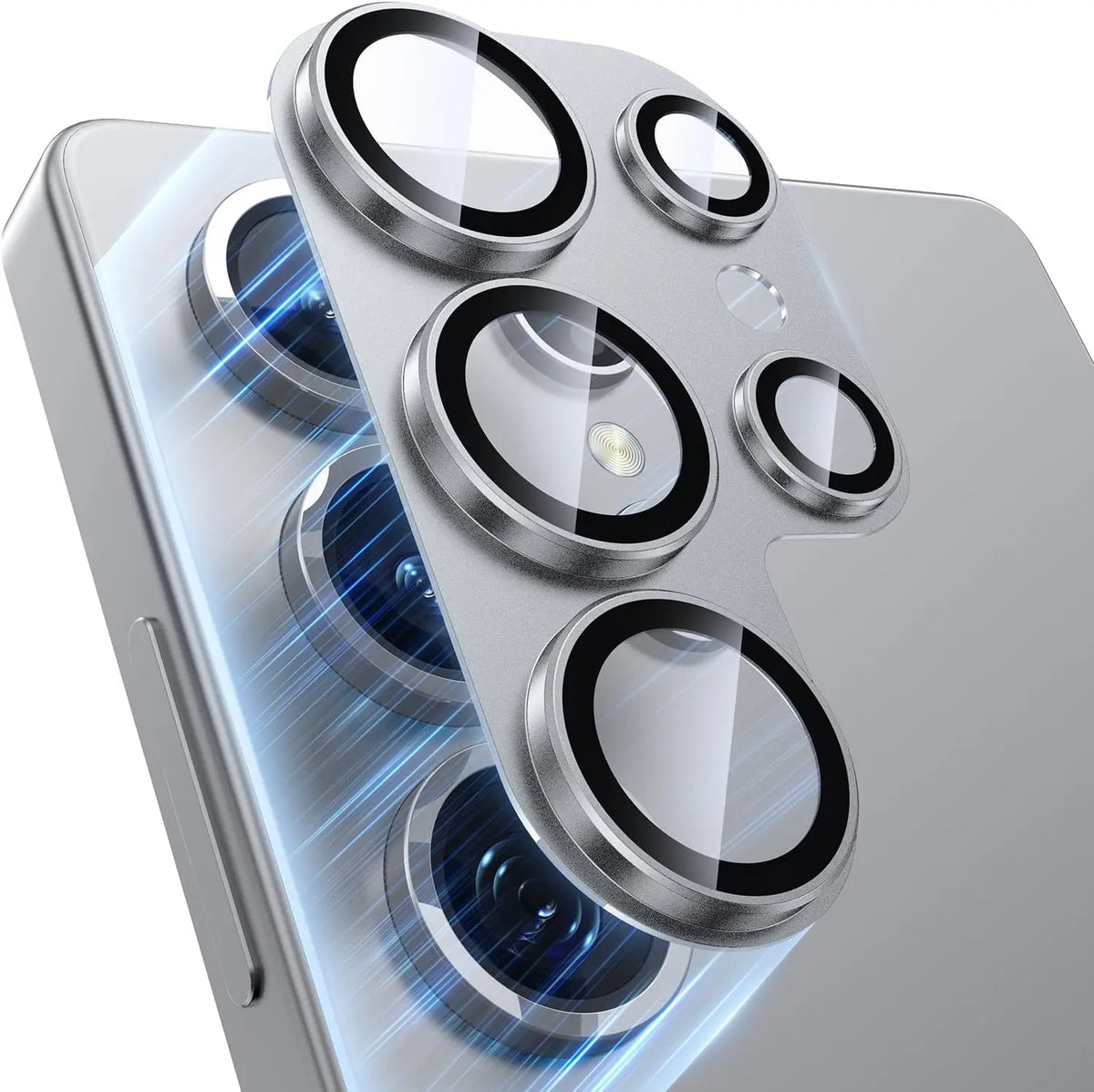 Metal Ring Glass Camera Lens Protector for Samsung Galaxy S26 S25 Ultra S24 S23 Plus S26Ultra S26Plus S26+ Camera Screen Cover