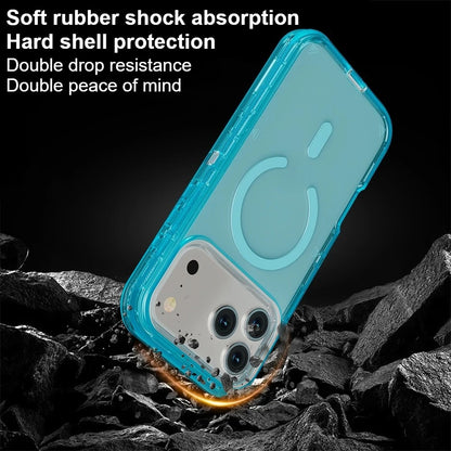 Rugged Ott Armor Magnetic Wireless Charging Clear Case For IPhone 18 17Air 16 15 14 Plus 13 12 Pro Max Enhanced Shockproof Cover