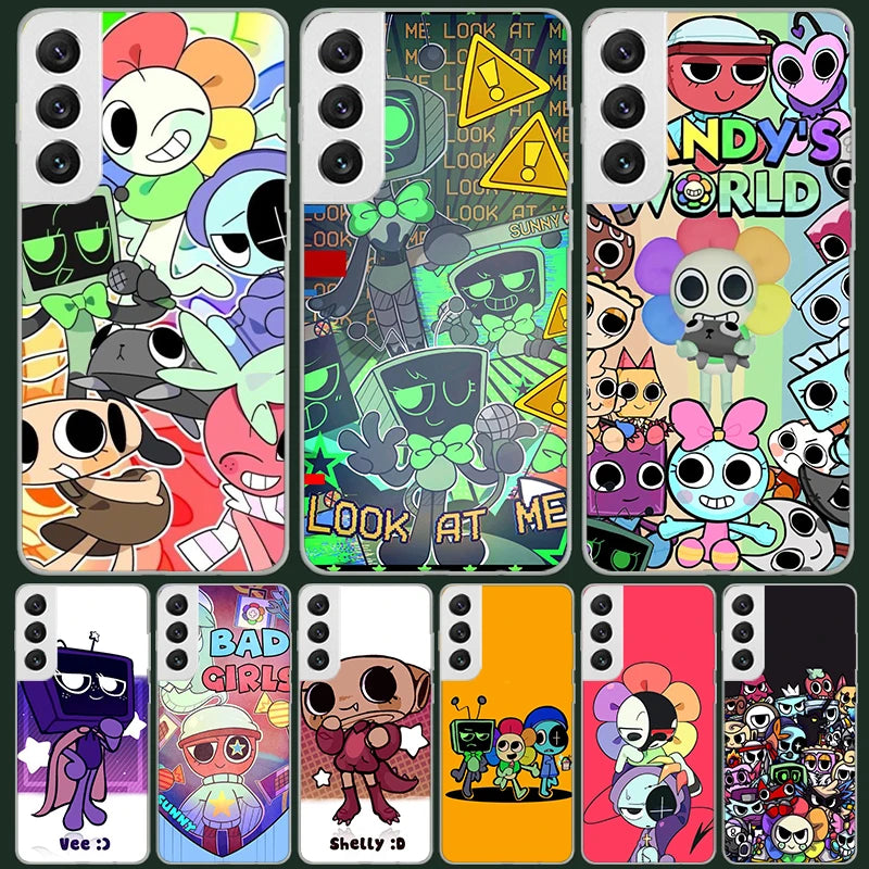 Game Dandys World Phone Case For Samsung Galaxy S10 Lite S10E S9 S8 Plus Note 20 Ultra 10 Pro 9 8 S7 Edge M21 M12 M32 M51 M52