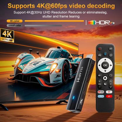 TV Stick Android 14.0 HS89 T15 RK3539 Wifi6 Media Player Support 4K Voice Remote Home Android Smart TV Stick 2GB 16GB 4GB 32GB