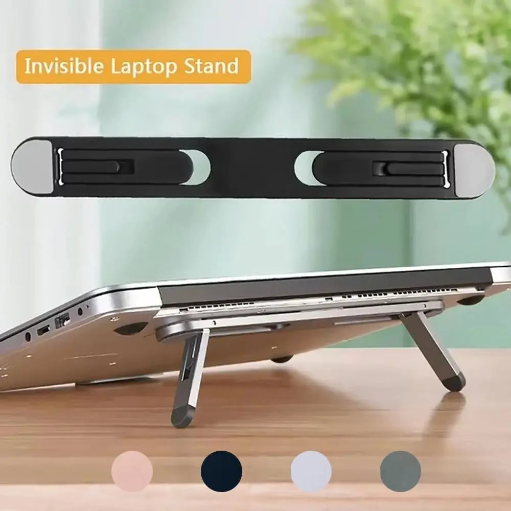 Universal Multiple Colors Laptop Legs Folding Keyboard Riser Invisible Laptop Riser Stand for MacBook/Dell/HP/Lenovo/Samsung
