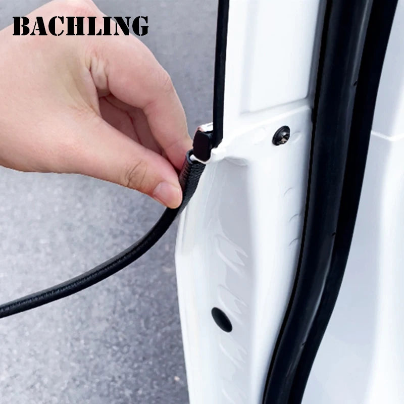 2/5/10M Car Door Seal Edge Protector Door Guard Protective Strips Universal Automobiles Doors  Sealant Strip Car Styling Decor