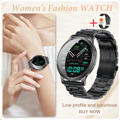 2026 New Smart Watch For Women Gift 1.32 Inch Full Touch Screen Sports Fitness Watches Bluetooth Calls Digital Smartwatch Ladies