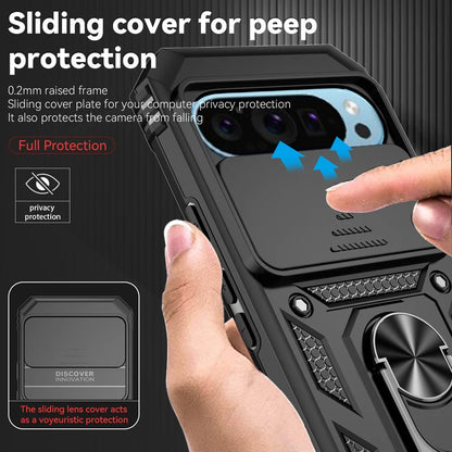 Sliding Window phone Case For Google Pixel 10 Pro XL 9Pro 9A 9 8Pro 8A 8 7Pro 7A  Cover Slide Camera Protective Hard shell