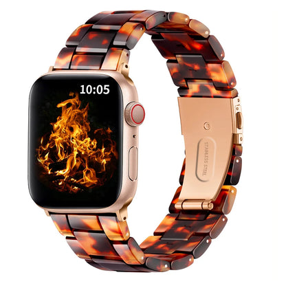 New Laser Transparent Strap for Apple Watch Band 44mm 40 41 45 38 49 46 42mm Correa Bracelet iWatch Series 12 11 10 9 8 7 6 5 4