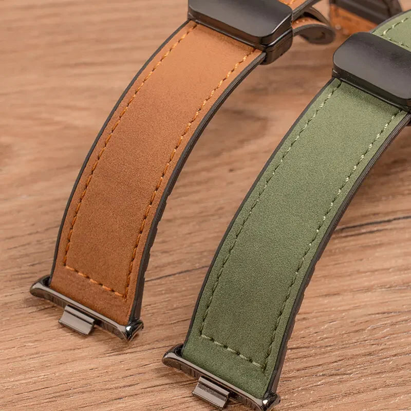 Magnetic Strap For Redmi Watch 6 5 4 Bands Silicone Leather Watchband Correa For Xiaomi Mi Band 9 Pro/8 Pro Bracelet Accessories