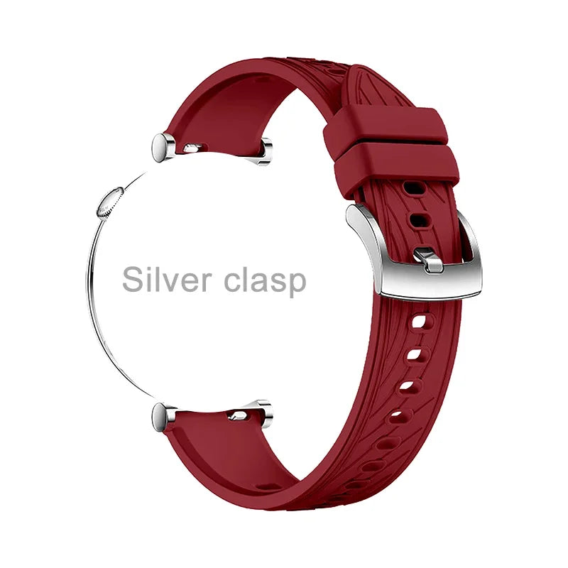 18mm Band for Xiaomi S4 41mm Sport Breathable Adjustable Band for Xiaomi S4 41mm Men Women Rubber Accessroeis Watch Strap