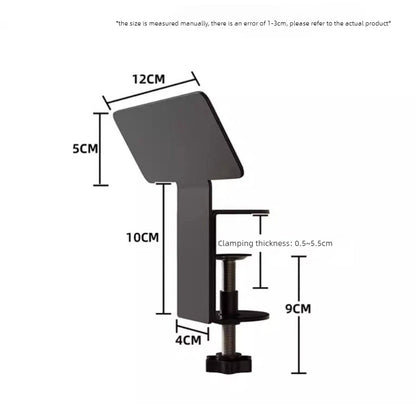 Under Desk Power Strip Holder – No-Drill Cable Management Tray for Outlet Fixing, Wire Organizing & Shelf Storage