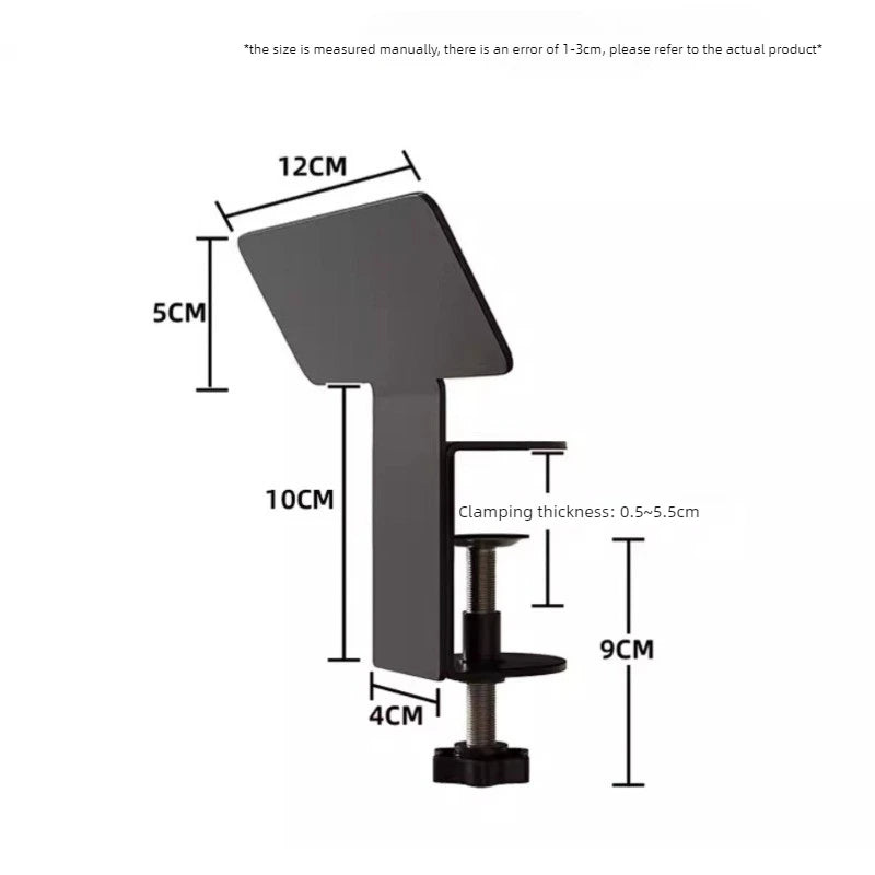 Under Desk Power Strip Holder – No-Drill Cable Management Tray for Outlet Fixing, Wire Organizing & Shelf Storage