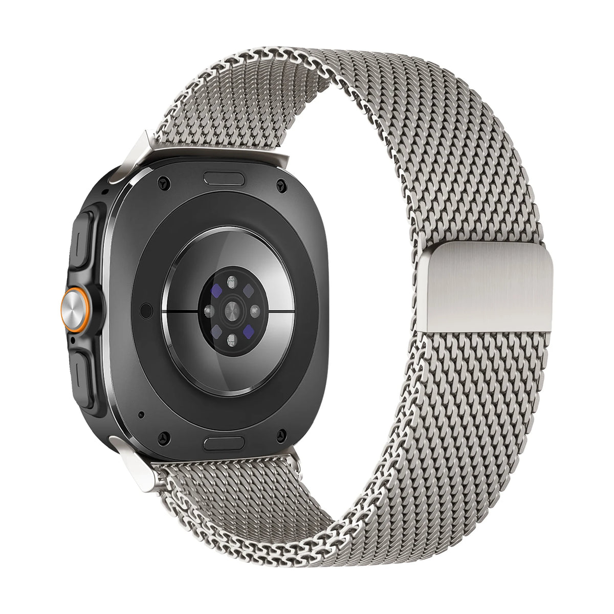 Thick Milanese Loop for Samsung Galaxy Watch Ultra strap 47mm Stainless Steel Magnetic Bracelet Galaxy Watch 7 ultra band 47 mm
