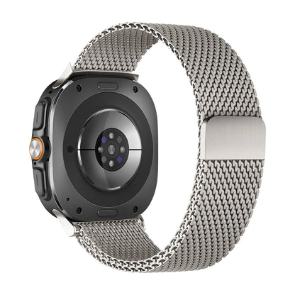Thick Milanese Loop for Samsung Galaxy Watch Ultra strap 47mm Stainless Steel Magnetic Bracelet Galaxy Watch 7 ultra band 47 mm