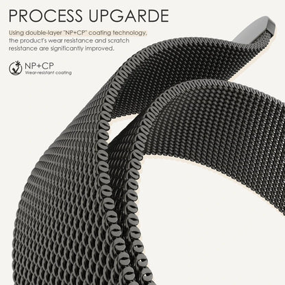 Milanese loop strap For Apple Watch band 11 46mm 44mm 40mm 41mm 42mm 45mm bracelet iwatch series 10 8 7 6 5 4 SE 9 Ultra 3 49mm